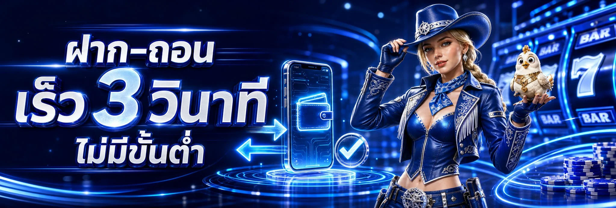 ระบบฝากถอนออโต้ GOD789 รวดเร็วภายใน 30 วินาที